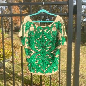 Tracy Reese Sequin Beaded Top NWT